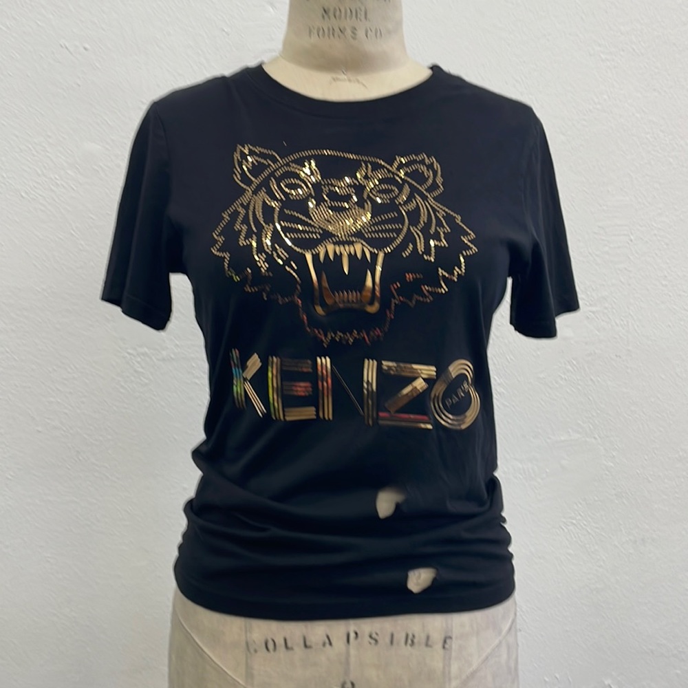 Kenzo Gold Foil Tee